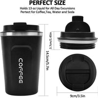 Stainless Steel Vacuum Insulated Coffee Mug 510ML